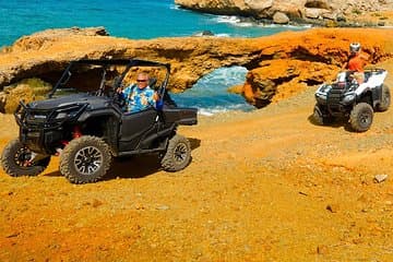 UTV & ATV Aruba's Secret Beach & Cave Pool Adventure activity